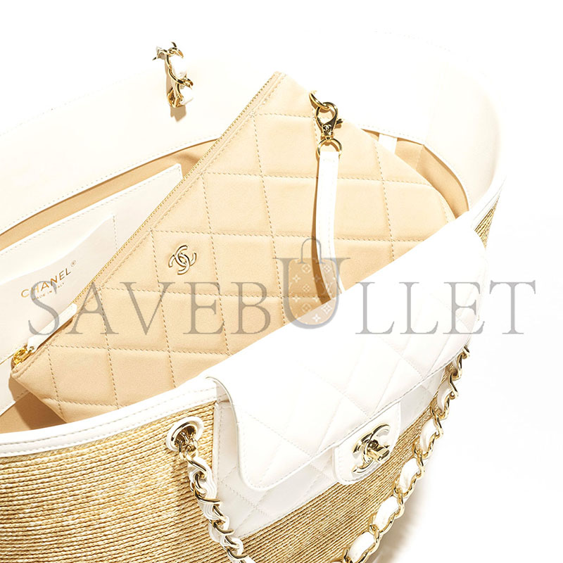 CHANEL LARGE HANDBAG AS5952 (54*26*18cm)